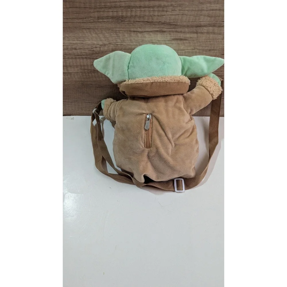Star Wars Grogu Plush purse The Child Mandalorian Green Brown 12 Inch‎ Bag